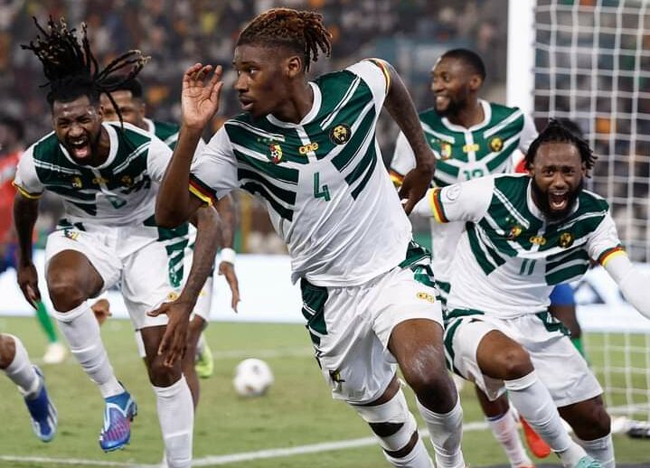 jubilé du but de la victoire des lions indomptables